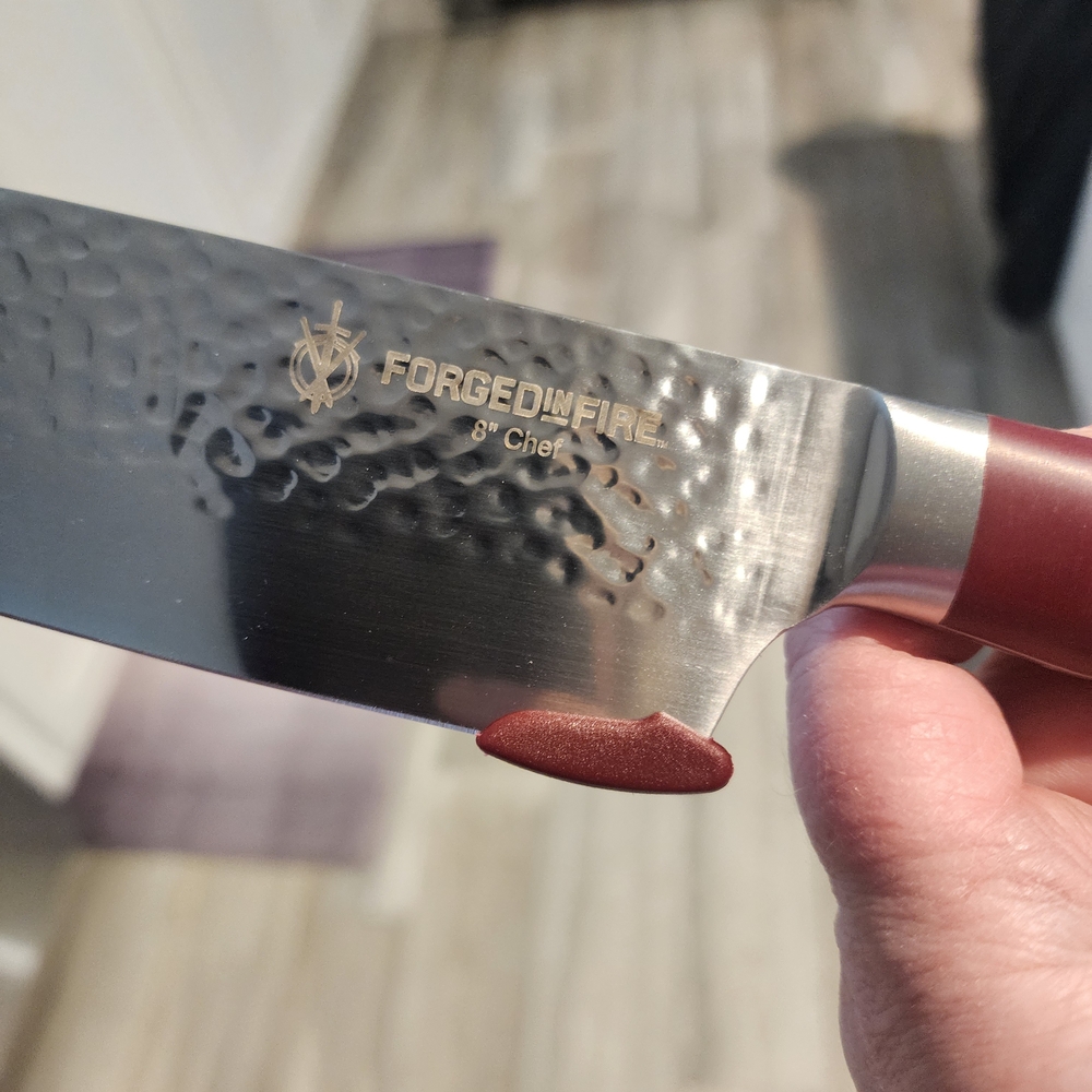 New In Package 2-Piece Chef Knife Set - Brown Very Sharp - Picture 4 of 8